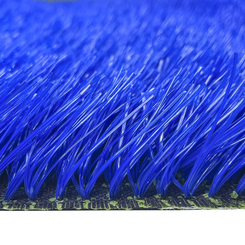 Bule artificial turf of football field Bule artificial turf of football field
